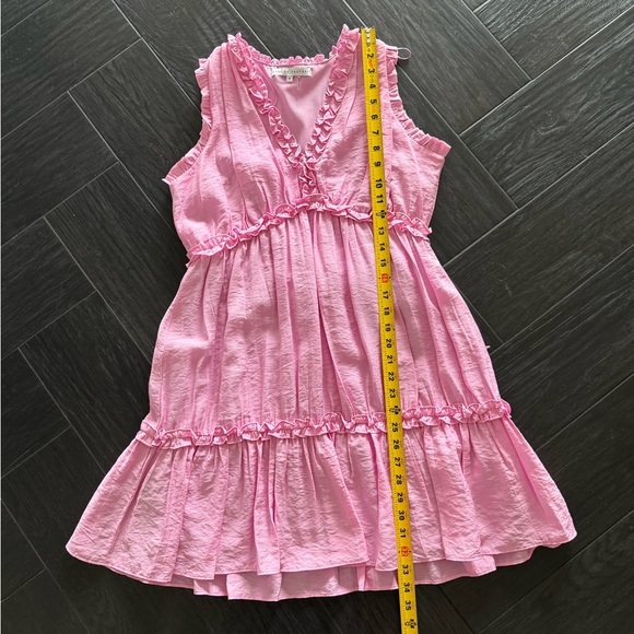 English Factory Pink Ruffle Dress - Picture 5 of 5